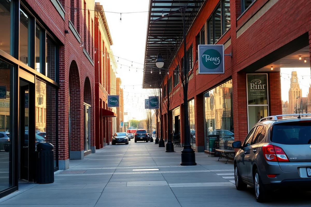 Frisco Station Retail Row storefront